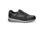 Mephisto Scarpe Stringate Da Uomo Suola In Gomma Extra Large Nero