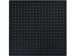 Vidaxl Doccia A Pioggia In Acciaio Inox 50X50 Cm Quadrato Nero