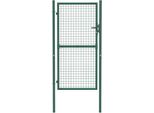 Cancello Di Recinzione In Acciaio 100X175 Cm Verde
