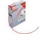 Bgs Tubo Termorestringente Rosso Ø 2,5 Mm 10 M - 6846-1