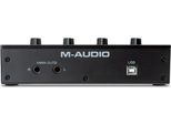 M-AUDIO M-Track Duo Usb Audio Interface Crystal Preamplifier 16 Bit 48 Khz Black