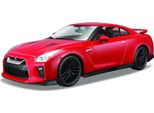 Bburago 1:24 Nissan GT-R Metallic White 18-21082