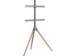 My Wall Ht 22L Supporto Tv 81,3 Cm (32) - 190,5 Cm (75) Da Terra, Girevole, Regolabile In Altezza/Noce, Scuro