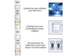 Set Di Strisce Led Swanew 5M, Striscia Led Rgb 5050 Smd, Striscia Led 30 Led, Led Non Impermeabile (IP20), Con Telecomando A 44 Pulsanti