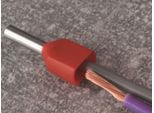 Quadrios 22C440 Ghiera A Due Fili 10 Mm² Parzialmente Isolata Rossa 1 Set (22C440)