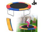 Trampolino Da Giardino Jopassy, Copertura Per Bordo Ø305 Cm 100% Resistente Ai Raggi Uv, Antistrappo, Colorato