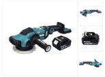 Levigatrice Eccentrica A Batteria Makita Dpo 600 T1 18 V 150 Mm Xpt Brushless + 1X Batteria 5,0 Ah - Senza Caricabatteria