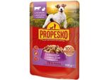 Propesko Pes Kapsa 100 G Manzo, Coniglio