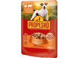 Propesko Pes Kapsa 100 G Pollo, Manzo