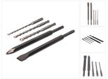 Metabo Set Di Punte E Scalpelli Sp Sds Plus 6 / 8 / 10 Mm - 5 Pezzi. (630465000)