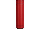 Michelino 0,5L Thermos In Acciaio Inox Con Display Della Temperatura A Doppia Parete Distributore Di Bevande Caraffa Sottovuoto Caffè Tè Teiera Rosso