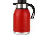Michelino 2.0L Caraffa Thermos A Doppia Parete Distributore Di Bevande Caraffa Sottovuoto Teiera Per Caffè E Tè Rosso