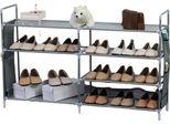 Scarpiera A 7 Strati Herzberg -112X70Cm Grigio