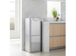 Don Hierro - Cubek - Cestino / Sistema Di Raccolta Differenziata 40L - 2X20L. Realizzato In Acciaio Inox