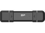 Silicon Power Marvel Xtreme DS72 - Unità Flash Usb - 500 Gb - Usb 3.1 Gen 2 / USB-C 3.2 Gen 2 - Nero (SP500GBUC3S7