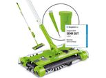 Scopa Elettrica Swivel Sweeper G2 + Batteria Di Ricambio - Senza Fili E Ricaricabile - Limegreen