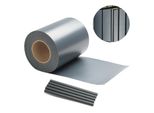 Jopassy Strisce Di Protezione Per La Privacy Varie Doppia Rete Metallica In Pvc Recinzione Recinzione Giardino Braccio Riflettente Con Clip 6 Rotoli á 70M X 19Cm Antracite