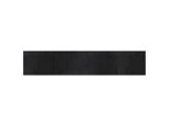 Vidaxl Tappeto Rettangolare Nero 80X400 Cm Bamboo