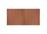 Tappeto Rettangolare Marrone 100X200 Cm Bamboo