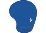 Vultech Mouse Pad Tappetino Ergonomico Con Gel Per Mouse Blu