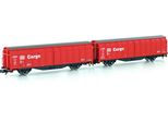 Hobbytrain H24651 Scala N Set Di 2 Carri Con Pareti Scorrevoli Hbbillns Db Cargo, Ep.V