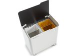 Don Hierro - Cestino Ecobox Top Con Sistema Di Separazione, 40 Litri