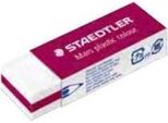 Staedtler Mars 526 50 E1 Gomma Per Cancellare Plastica Magenta, Bianco 1 Pz