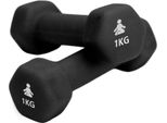 Coppia Di Manubri Con Testa Esagonale Rivestiti In Neoprene 1Kg + 1Kg