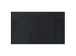 Tappeto Rettangolare Nero 60X100 Cm Bamboo