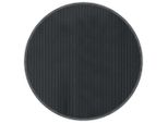 Tappeto Rotondo Grigio 60 Cm Bambù