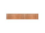 Vidaxl Tappeto Rettangolare Nature 60X400 Cm Bamboo