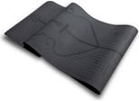 Tappetino Yoga Nero In Tpe Spessore 6 Mm
