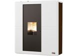 Cola Termo Lorene Ermetica Libera Installazione Pellet Bianco