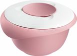 Westmark RüHrschüSsel Mit Zweigeteiltem Deckel 3,5 L, Rosa/Weiß, 3155227P
