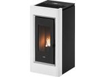 Cadel Prince 11 Libera Installazione Pellet Nero, Bianco