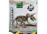 Set 3D Dino Excavation Triceratops