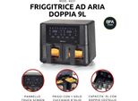 Ariete 4631 Ariete Airy Fryer Dual 9 L Friggitrice Ad Aria Calda
