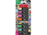 Faber-Castell 254692 FABER-CASTELL Evidenziatore Textliner 46 Graffiti, Scatola Da 8