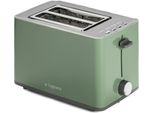 Tognana Porcellane Tostapane Con Pinze Per Toast Verde Salvia