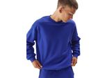 Felpa Unisex Oversize 4F Blu Cobalto Taglia S - Comoda Ed Elegante