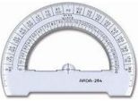 Arda 180° 12Cm Linea Uni Goniometro Polistirolo