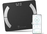 Techmade TM-SCALE-BK Bilance Pesapersone Rettangolo Nero Bilancia Pesapersone Elettronica