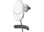 Belkin Boostcharge Pro Smartphone Argento, Bianco Usb Carica Wireless Ricarica Rapida Auto