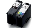 Canon PG-585/CL-586 Photo Value Pack - Confezione Da 2 Pezzi - Nero, Colore (Ciano, Magenta, Giallo)