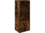 Vidaxl Libreria In Rovere Fumé 31X24X77 Cm Materiale A Base Di Legno