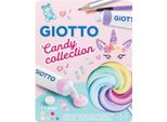 Giotto F302100 Colore A Tempera 21 Ml Tubo Blu, Verde, Rosa, Rosso, Viola, Bianco, Giallo