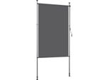 Tenda Verticale Jayseuw Tenda A Rullo Per Esterni 150 X 270 Cm Tenda A Rullo Per Balconi Con Manovella Schermo Privacy Tenda Verticale Senza Foratura Protezione Solare Protezione Dal Vento Antracite