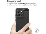 Motorola Thinkphone 25/Motorola Edge 60 Neo/Motorola Edge 50 Neo Custodia - Silicone - Imoshion Custodia Morbida/Copertura Posteriore - Nero