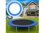 Hengda Copertura Per Bordo Trampolino, Protezione Per Bordo, Accessori Per Trampolino, Copertura Per Molle Per Trampolino 244 Cm Blu