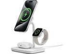 Cygnett CY5101BUNCP Caricabatterie Per Dispositivi Mobili Cuffie, Auricolare, Smartphone, Orologio Intelligente Bianco Usb Carica Wireless Ricarica Rapida Interno